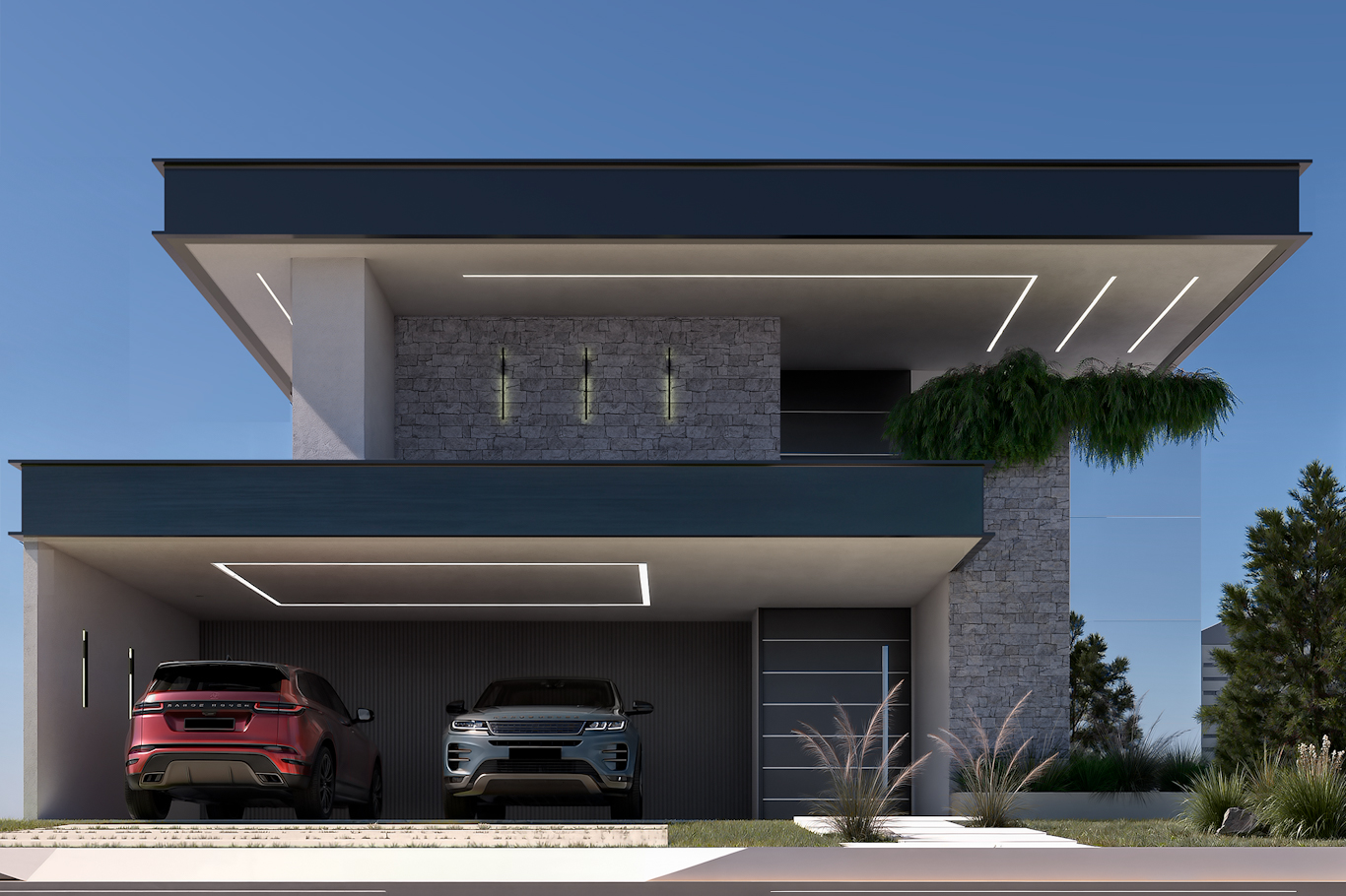 fachada contemporânea